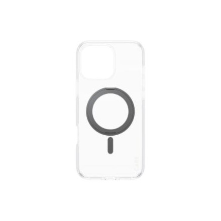 CARE by PanzerGlassFeature Case Transparent w. Black Kickstand & MagSafe iPhone 16 Pro Max | CARE 1324