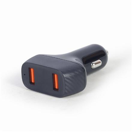 Gembird | 2-port USB Car Fast Charger | TA-U2QC3-CAR-01 TA-U2QC3-CAR-01