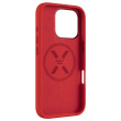 Fixed MagFlow | Back cover | Apple | iPhone 16 Pro | Liquid silicon | Red FIXFLM2-1402-RD