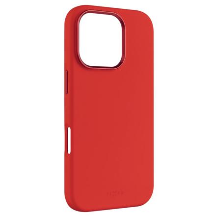 Fixed MagFlow | Back cover | Apple | iPhone 16 Pro | Liquid silicon | Red FIXFLM2-1402-RD