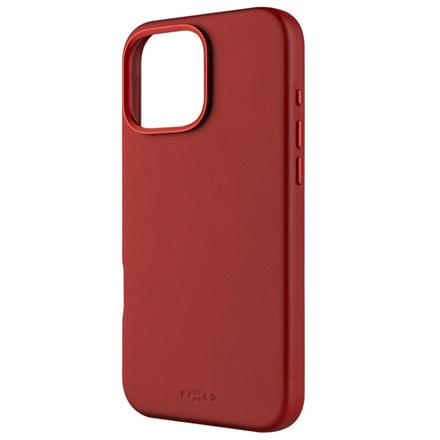 Fixed MagLeather | Back cover | Apple | iPhone 16 Pro Max | Leather | Red FIXLM-1403-RD