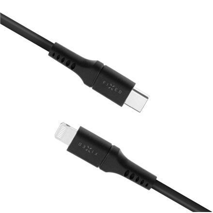 Fixed | Liquid Silicone Cable USB-C/Lightning, 1.2m | FIXDLS-CL12-BK FIXDLS-CL12-BK