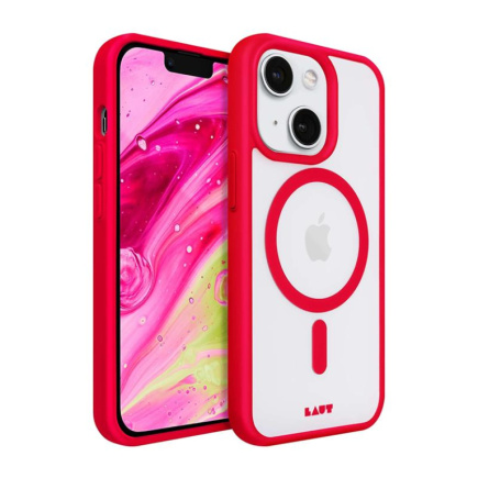 LAUT HUEX PROTECT, iPhone 14 Plus, punane - Nutitelefoni ümbris / L-IP22C-HPT-R