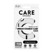 CARE by PanzerGlass Case Flagship Urban Combat | Back protection | Apple | iPhone 16 Plus | Recycled plastic | Transparent/Black | MagSafe 1359