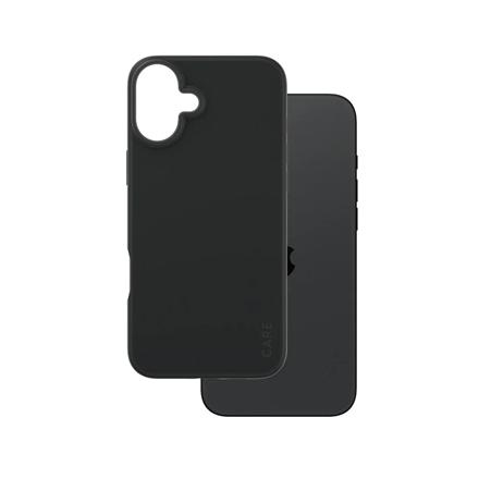 CARE by PanzerGlass Case Fashion | Back protection | Apple | iPhone 16 Plus | Recycled plastic | Black 1395