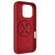 Fixed MagLeather | Back cover | Apple | iPhone 16 Pro | Leather | Red FIXLM-1402-RD