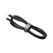 Fixed | Liquid Silicone Cable USB-C/USB-C, 1.2m, 60W | FIXDLS-CC12-BK FIXDLS-CC12-BK