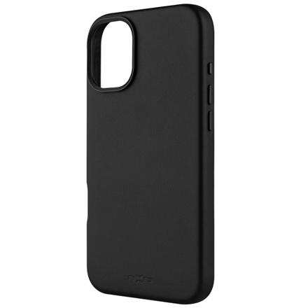 Fixed MagLeather | Back cover | Apple | iPhone 16 Plus | Leather | Black FIXLM-1401-BK