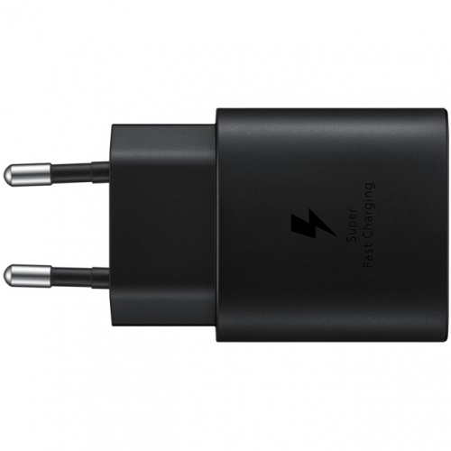 Samsung Schnellladegerät 25W Netzteil inkl. Datenkabel USB Type-C black (Retail)