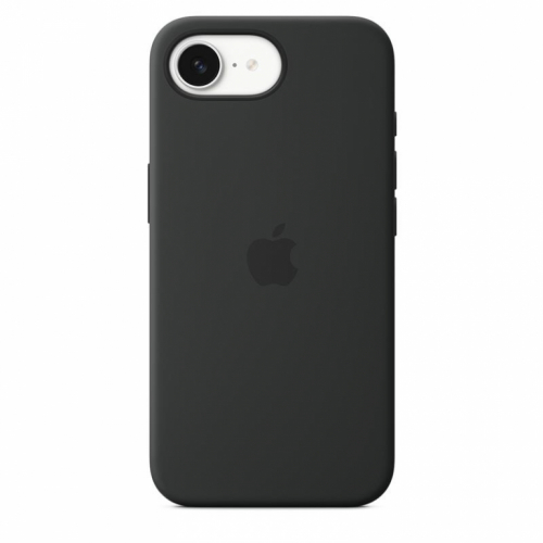 Apple Silicone Case, iPhone 16e, must - Ümbris / MD3N4ZM/A