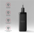 AXAGON GaN wallcharger, 3x port (USB-A + 2x USB-C), PD3.0/PPS/QC4+/SFC2.0/AFC/SCP/FCP/Apple, 100W | ACU-DPQ100 ACU-DPQ100