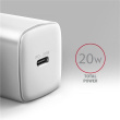AXAGON Wallcharger 1x port USB-C, PD3.0 / PPS /QC4+/AFC/FCP/Apple, 20W | ACU-PD20W ACU-PD20W
