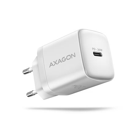 AXAGON Wallcharger 1x port USB-C, PD3.0 / PPS /QC4+/AFC/FCP/Apple, 20W | ACU-PD20W ACU-PD20W