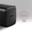 AXAGON Sil wallcharger 1x port USB-C, PD3.0/PPS/QC4+/SFC/AFC/Apple, 30W | ACU-PD30 ACU-PD30