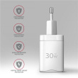 AXAGON Sil wallcharger 1x port USB-C, PD3.0 /PPS/QC4+/SFC/AFC/Apple, 30w | ACU-PD30W ACU-PD30W