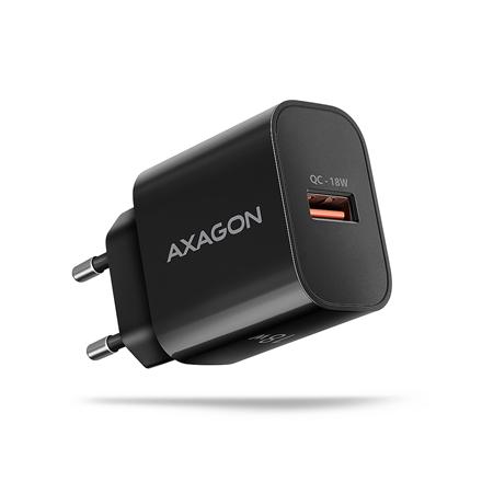 AXAGON Wallcharger 1x port USB-A, QC3.0/AFC/FCP/Apple, 18W | ACU-QC18 ACU-QC18