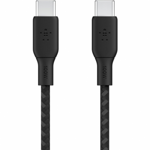 Belkin BOOST CHARGE USB-C/USB-C Kabel, bis 100 W, 2m, schwarz