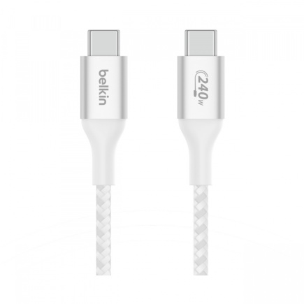 Belkin BOOST CHARGE 240W USB-C auf USB-C Kabel, 1m, weiss