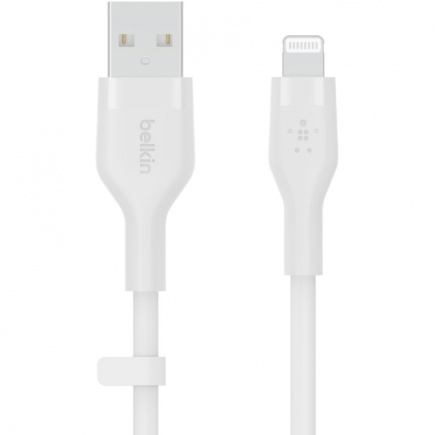 Belkin Flex Lightning/USB-A, Apple zert., 2m, weiß