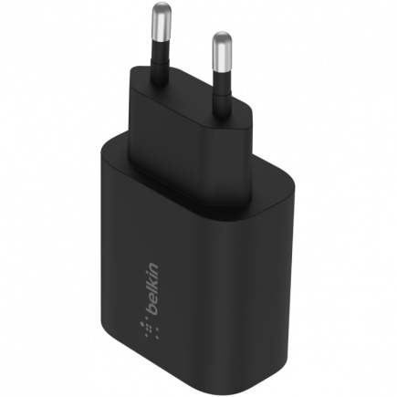 Belkin 25W USB-C Ladegerät mt Power Delivery BOOST CHARGE blk