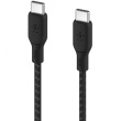 Belkin BOOST CHARGE USB-C/USB-C Kabel, bis 100 W, 3m, schwarz