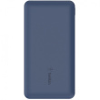 Belkin BOOST CHARGE Powerbank, 10.000mAh 12W, USB-A & -C, blue