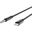 Belkin MixIT Lightning auf 3,5mm AUX Kabel, 0.9 m, schwarz