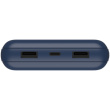 Belkin BOOST CHARGE Powerbank, 20.000mAh 15W, USB-A & -C, blue