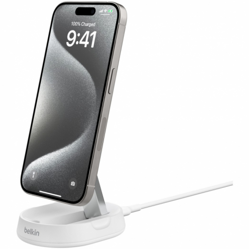 Belkin BOOST CHARGE PRO Qi2 15W ohne Netzteil, white