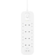 Belkin Surge Plus Steckdosenleiste 8-Fach, 30W 2m Kabel