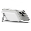 Belkin Magn. drahtlose Powerbank, Standfuß, 5.000 mAh, weiß