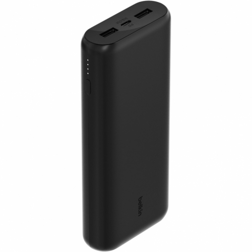 Belkin Kompakte 3-Port Powerbank 20.000 mAh inkl. USB-C Kabel