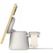 Belkin BOOST CHARGE PRO 2in1 Ladedock mit MagSafe, 15W, sand