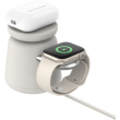 Belkin BOOST CHARGE PRO 2in1 Ladedock mit MagSafe, 15W, sand