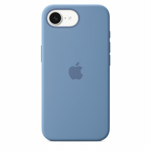 Apple Silicone Case, iPhone 16e, sinine - Ümbris / MD3Q4ZM/A