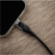 Fixed | Cable USB-C/USB-C with display, PD support, 2m, USB 2.0, 100W | FIXDD-CC2-BK FIXDD-CC2-BK
