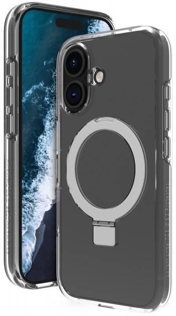 DBRAMANTE1928 ICELAND ULTRA D3O MS KICK - IPHONE 16 PLUS - CLEAR