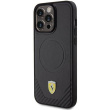 ferrari | FEHMP15XPTEK | Back Cover | iPhone 15 Pro Max | Apple | Artificial leather | Black FEHMP15XPTEK
