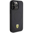 ferrari | FEHMP15XPTEK | Back Cover | iPhone 15 Pro Max | Apple | Artificial leather | Black FEHMP15XPTEK