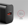 AXAGON Wallcharger 1x port USB-A, QC3.0/AFC/FCP/Apple, 18W | ACU-QC18 ACU-QC18