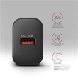 AXAGON Wallcharger 1x port USB-A, QC3.0/AFC/FCP/Apple, 18W | ACU-QC18 ACU-QC18