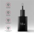 AXAGON Wallcharger 1x port USB-A, QC3.0/AFC/FCP/Apple, 18W | ACU-QC18 ACU-QC18