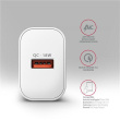 AXAGON Wallcharger 1x port USB-A, QC3.0/AFC/FCP/Apple, 18W | ACU-QC18W ACU-QC18W