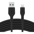 Belkin Flex Lightning/USB-A, Apple zert., 1m, schwarz
