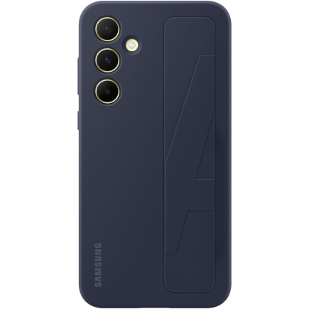 Samsung Standing Grip Case fr Galaxy A55. Blue Black