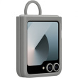 Samsung Silicone Case with Ring fr Galaxy Z Flip6. Grau