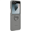 Samsung Silicone Case with Ring fr Galaxy Z Flip6. Grau