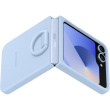 Samsung Silicone Case with Ring fr Galaxy Z Flip6. Blau
