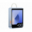 Samsung Clear Case with Ring fr Galaxy Z Flip6. Transparent