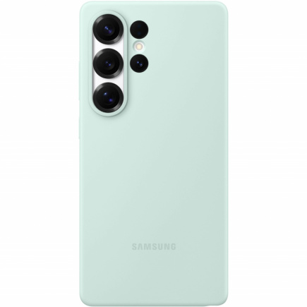 Samsung Silicone Case fr Galaxy S25 Ultra. Mint